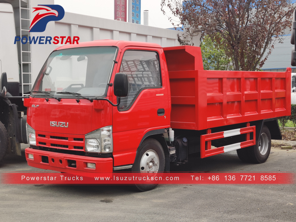 3Tons 5Tons ISUZU 100P ELF NKR MEGA mini Dump Tipper Trucks for sale