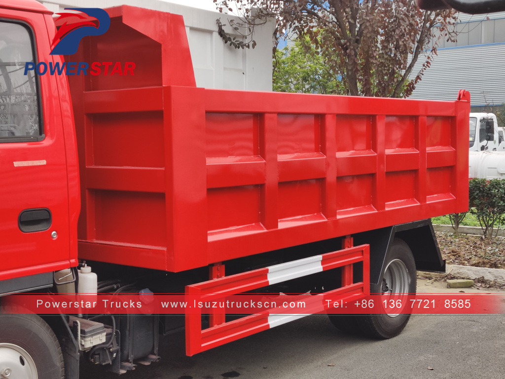 3Tons 5Tons ISUZU 100P ELF NKR MEGA mini Dump Tipper Trucks for sale