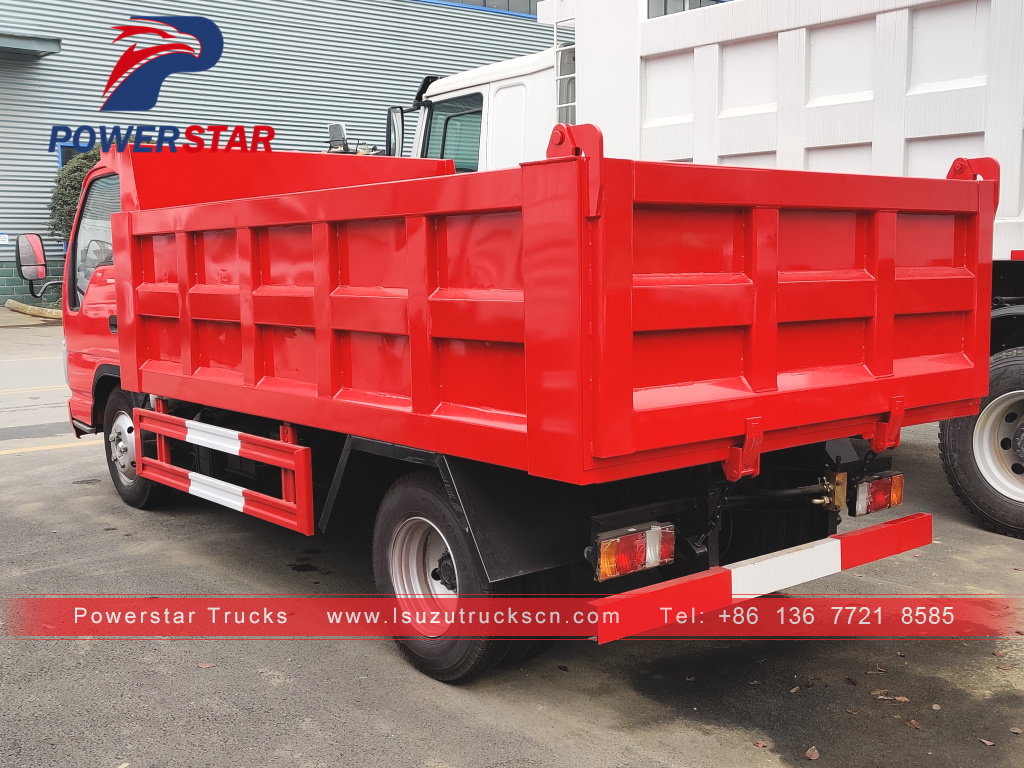 3Tons 5Tons ISUZU 100P ELF NKR MEGA mini Dump Tipper Trucks for sale