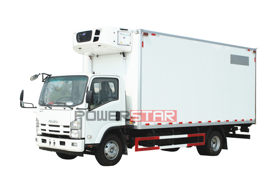 Chile ISUZU NPR carrier freezer truck refrigeration unit para sa mga refrigerated box truck na ibinebenta