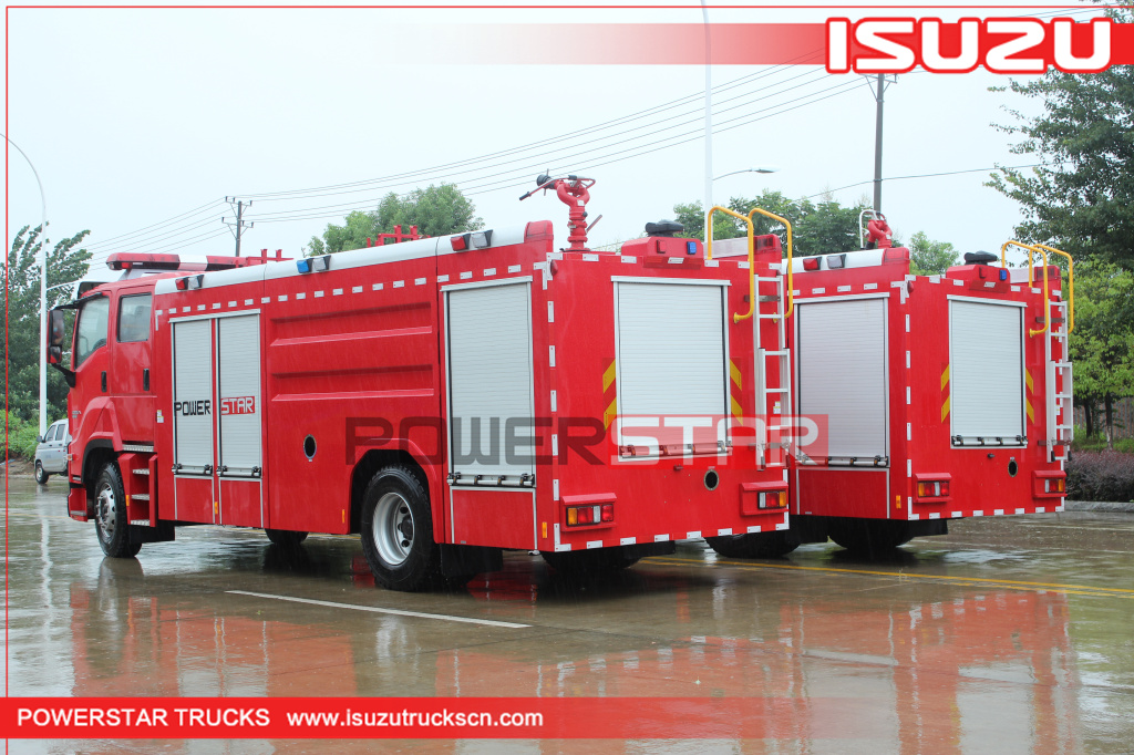 Pilipinas ISUZU GIGA Fire Engine Fire Extinguish Water Tank Fire Truck