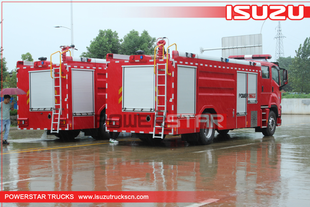 Pilipinas ISUZU GIGA Fire Engine Fire Extinguish Water Tank Fire Truck