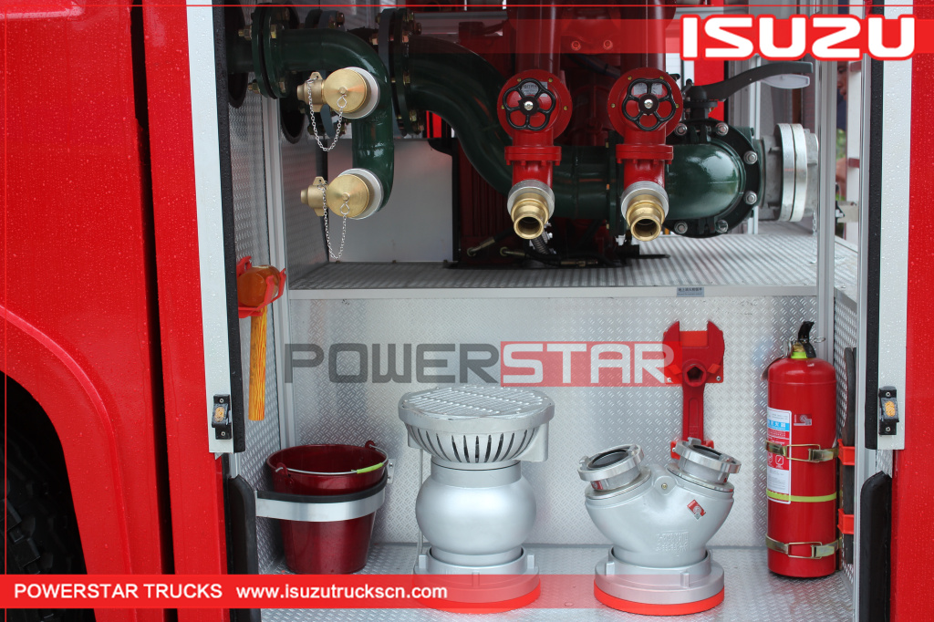 Pilipinas ISUZU GIGA Fire Engine Fire Extinguish Water Tank Fire Truck