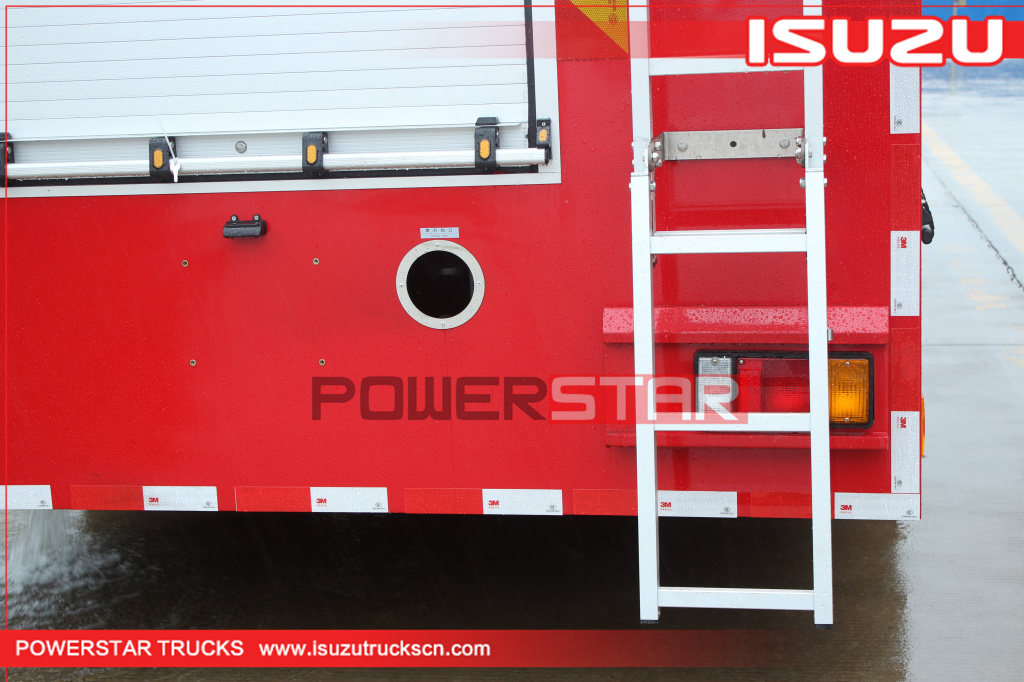 Pilipinas ISUZU GIGA Fire Engine Fire Extinguish Water Tank Fire Truck