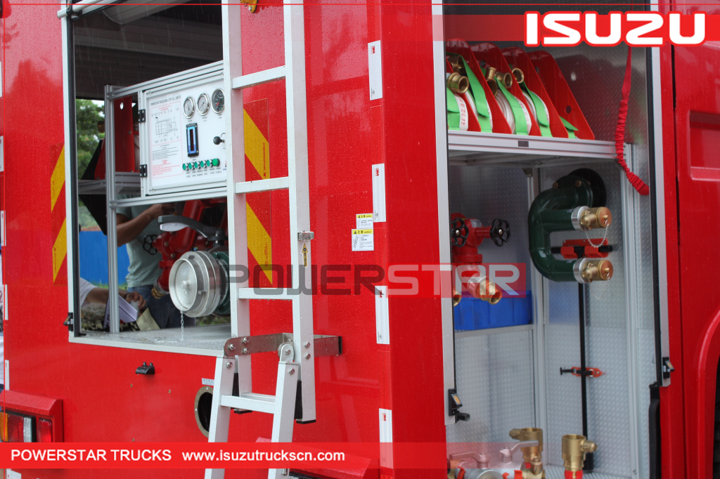 Pilipinas ISUZU GIGA Fire Engine Fire Extinguish Water Tank Fire Truck