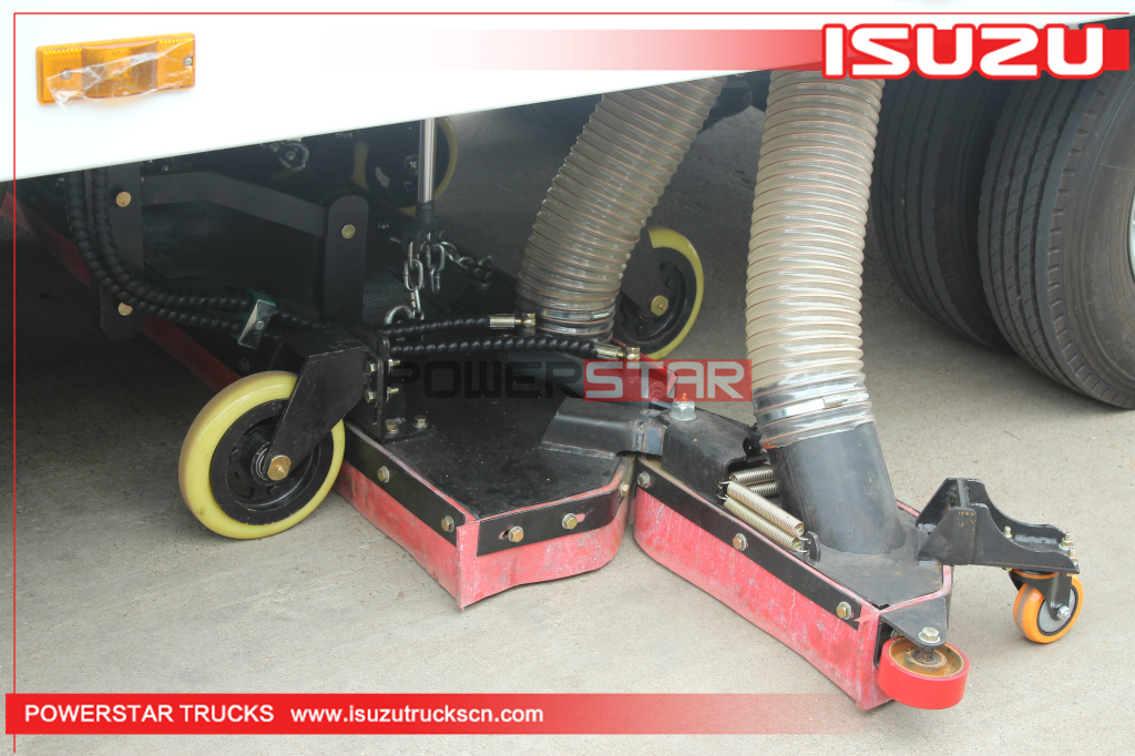 ISUZU Road Dust cleaning Vehicle Intelligent Road Cleaning Truck Street Vacuum Cleaner road sweeper