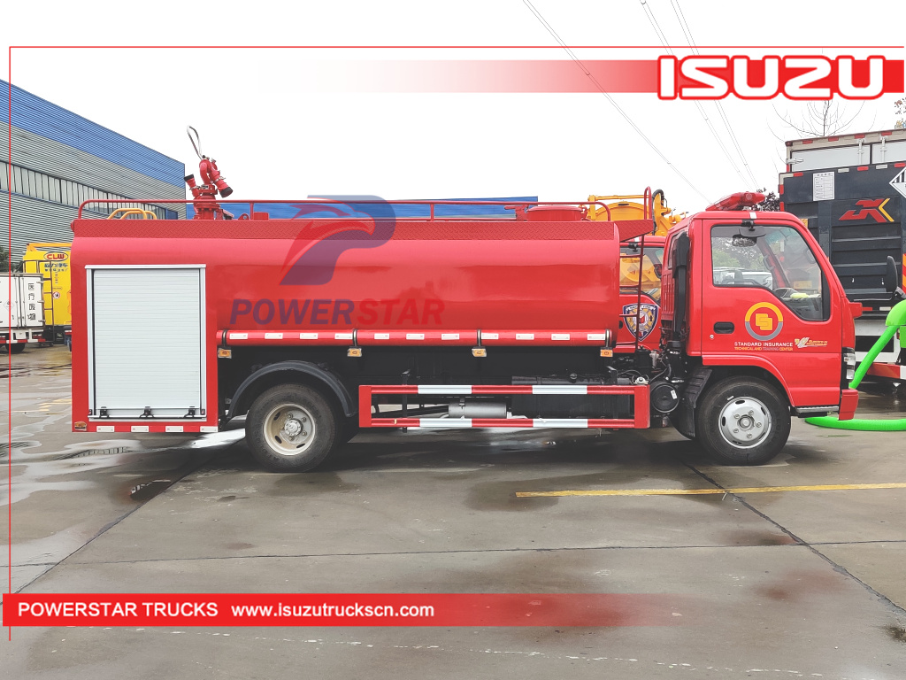 Pilipinas ISUZU NKR 600p 2tons Water Foam Fire Truck Rescue Pumper Fire Engine