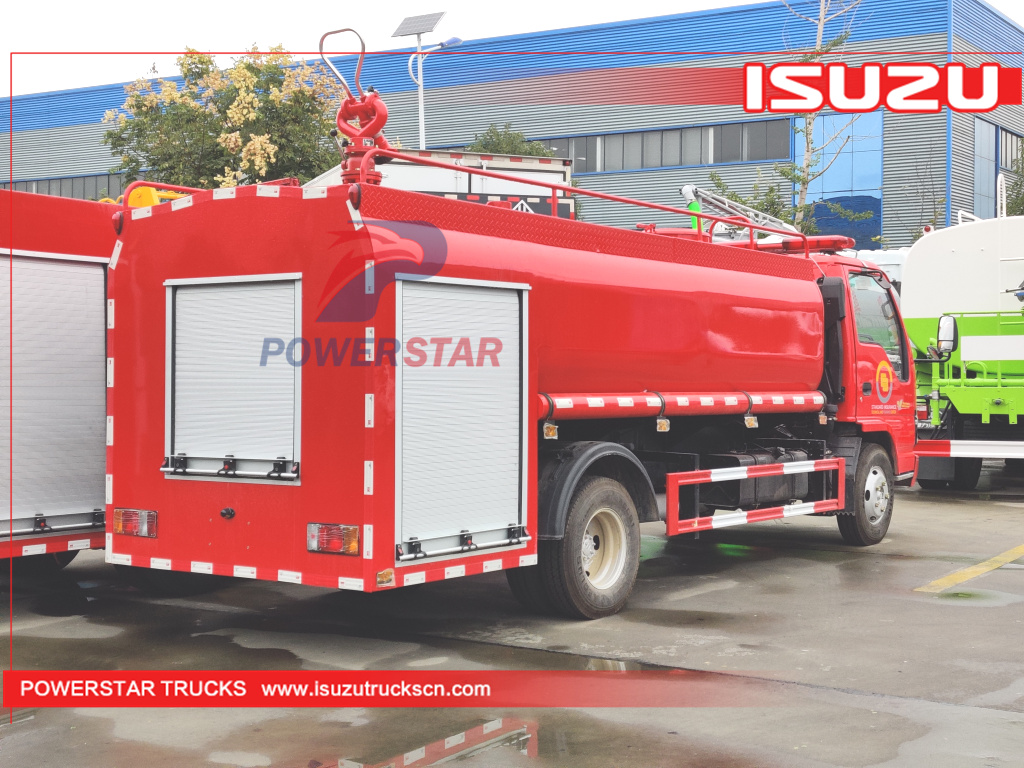 Pilipinas ISUZU NKR 600p 2tons Water Foam Fire Truck Rescue Pumper Fire Engine