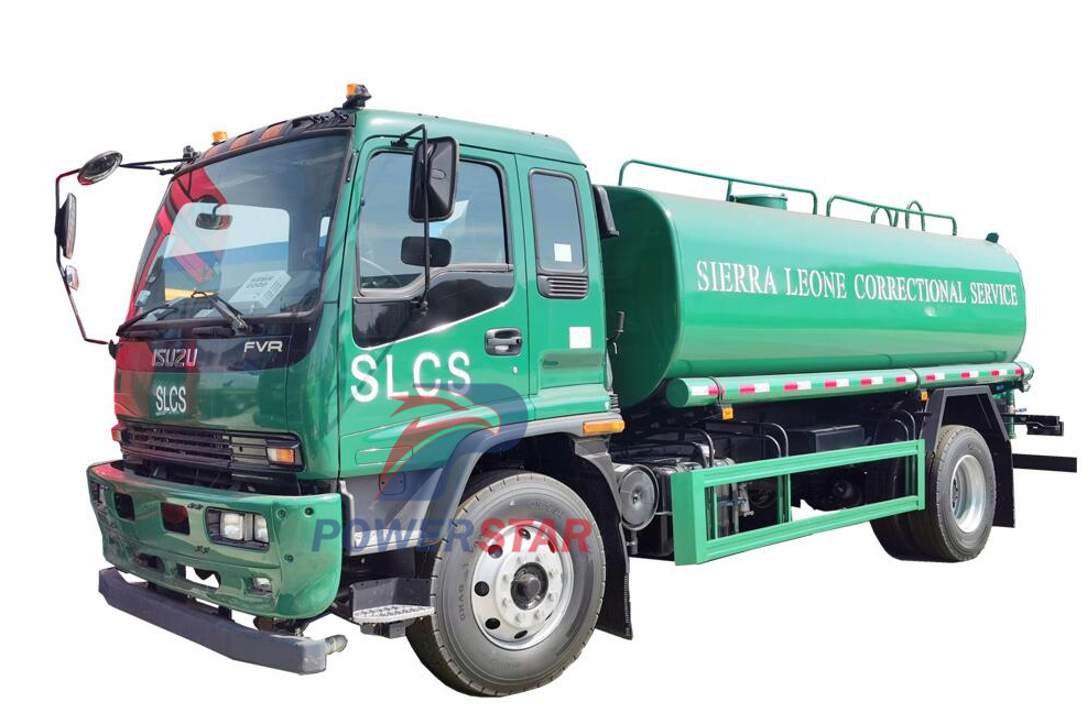 Original factory ISUZU FVR/FTR 14,000L Water Bowser Delivery Tanker Trucks