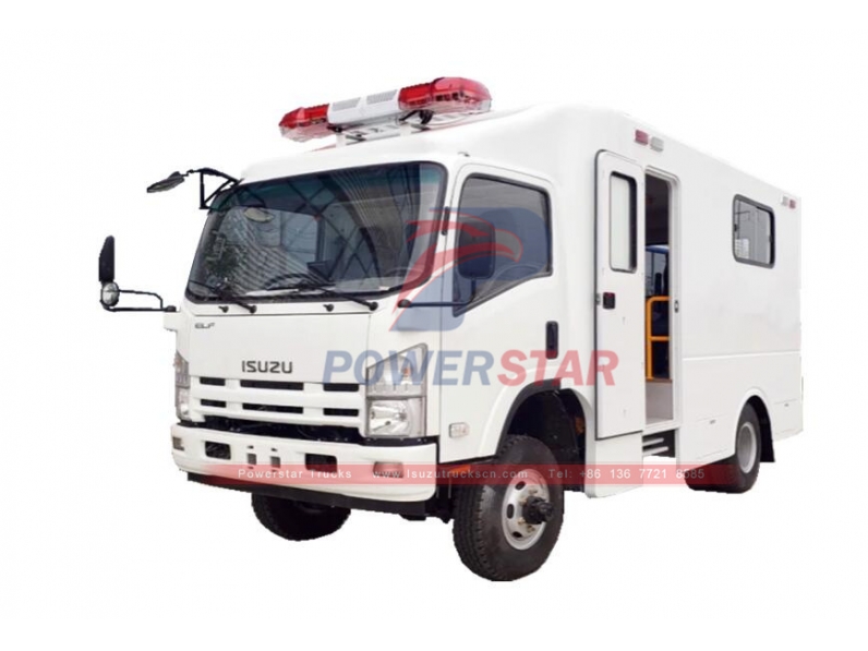 ISUZU NPR/700P/ELF 4X4 all wheel drive Ambulance Hospital Rescue truck Ibinebenta ang Pasyenteng Transport Vehicle