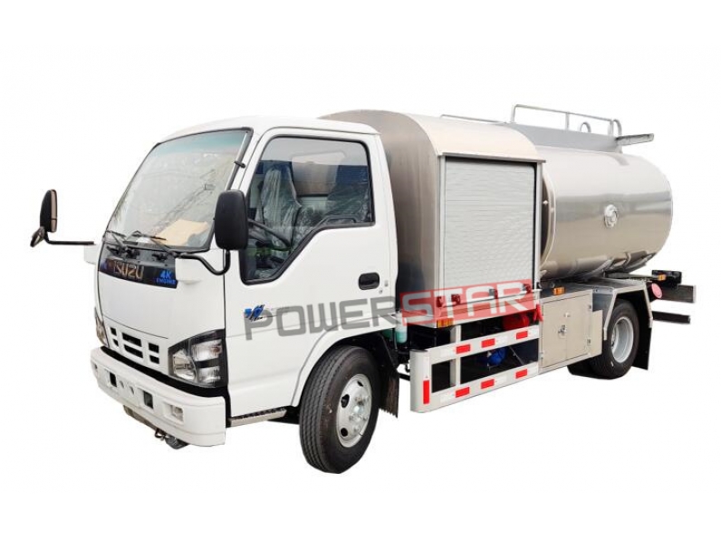 isuzu NKR/600P Sasakyang panghimpapawid fuel oil refueling tanker trucks