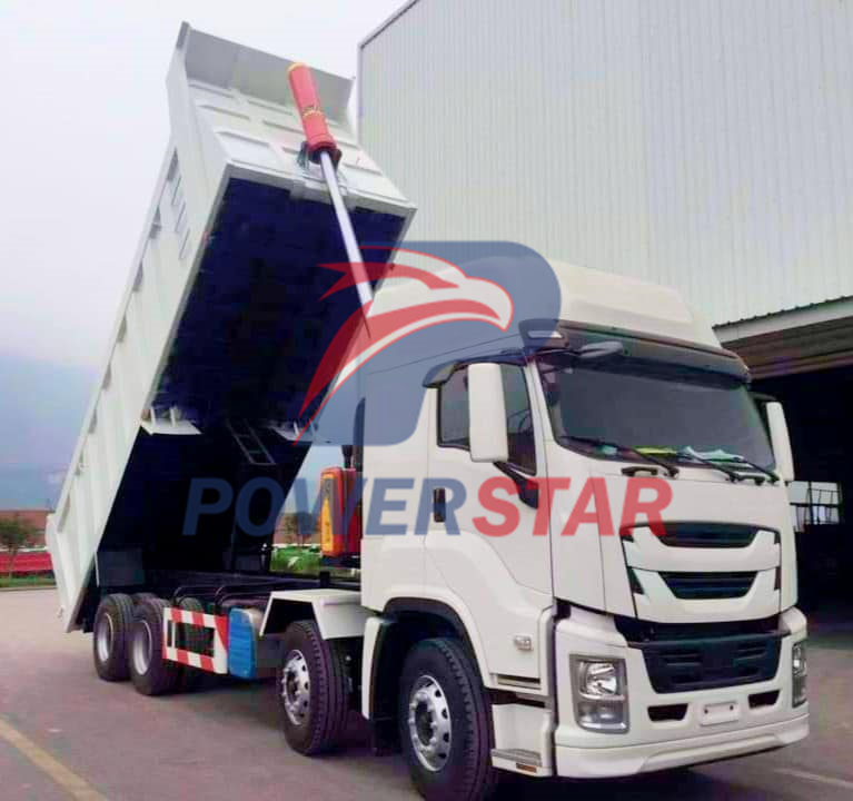 ISUZU GIGA/VC61 Heavy duty 8x4 12 wheeler Dumping Dump Tipper Trucks for sale