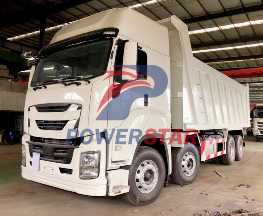 ISUZU GIGA/VC61 Heavy duty 8x4 12 wheeler Dumping Dump Tipper Trucks for sale