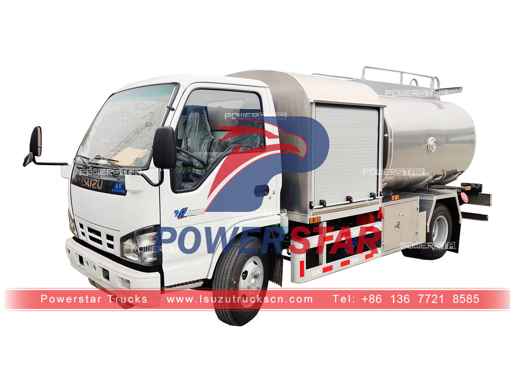 Japanese ISUZU NKR aviation refuelers at best price