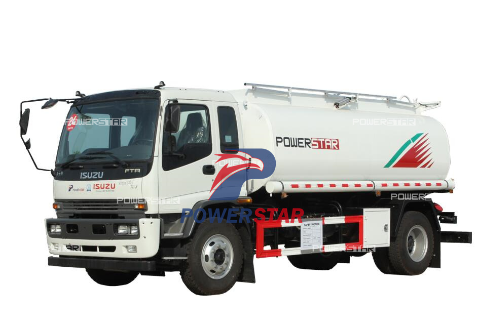 ISUZU FTR fuel bower oil tanker trucks