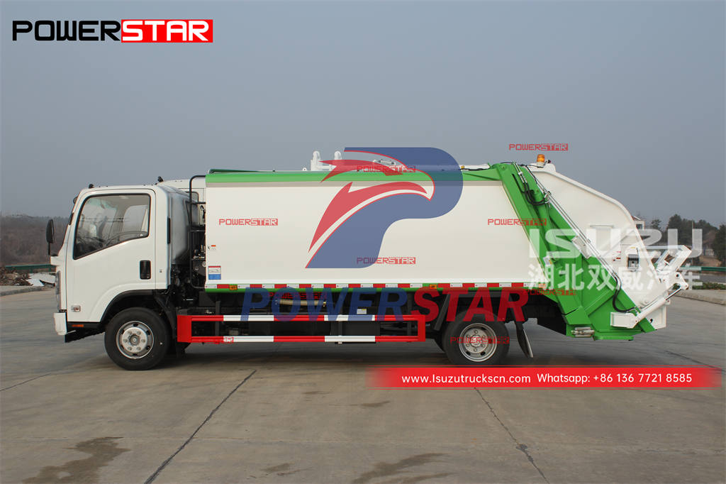 ISUZU 700P waste compactor truck para sa pagbebenta