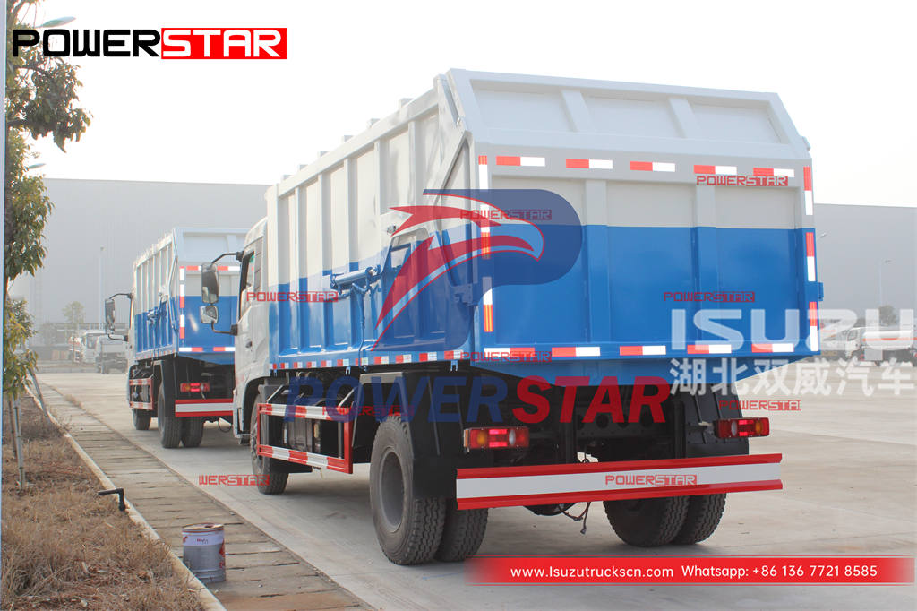 Custom-made ISUZU 8CBM 190HP trash collection truck for sale