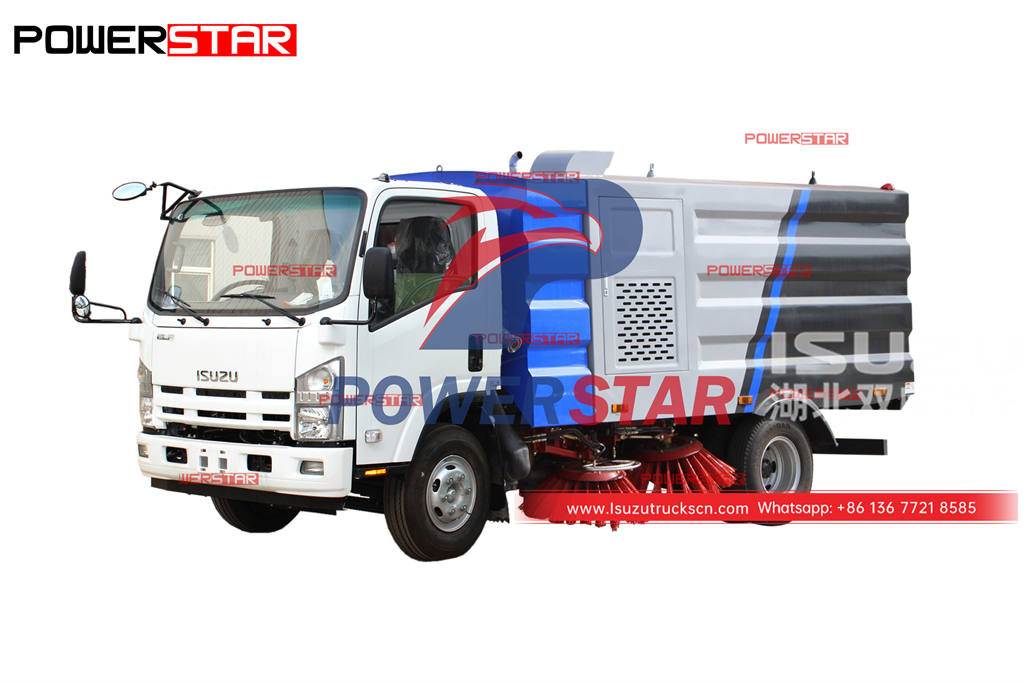 ISUZU 700P 190HP 8CBM road sweeping truck on sale