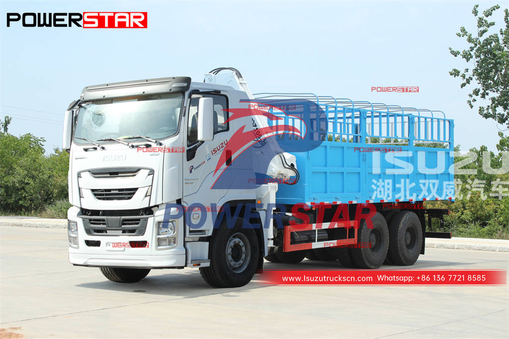 ISUZU GIGA 6Ã—4 truck mounted crane at best price