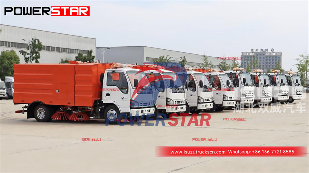 ISUZU 4×2 street cleaner truck sa pinakamagandang presyo