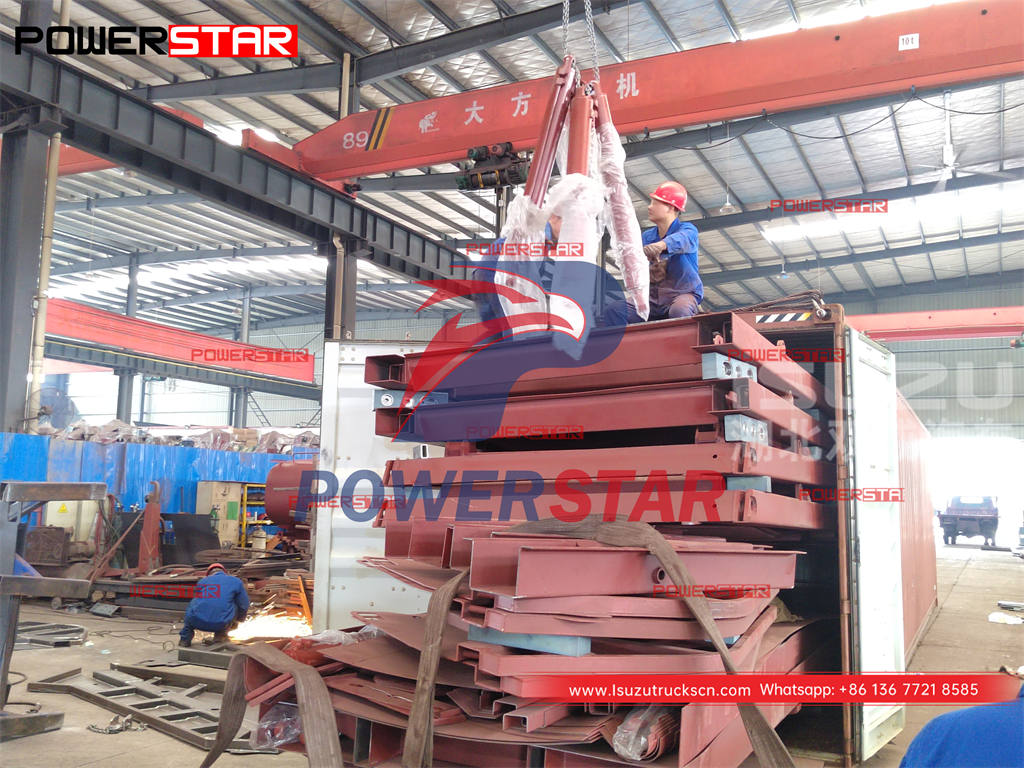 10CBM tanggihan compactor superstructure para sa pagbebenta