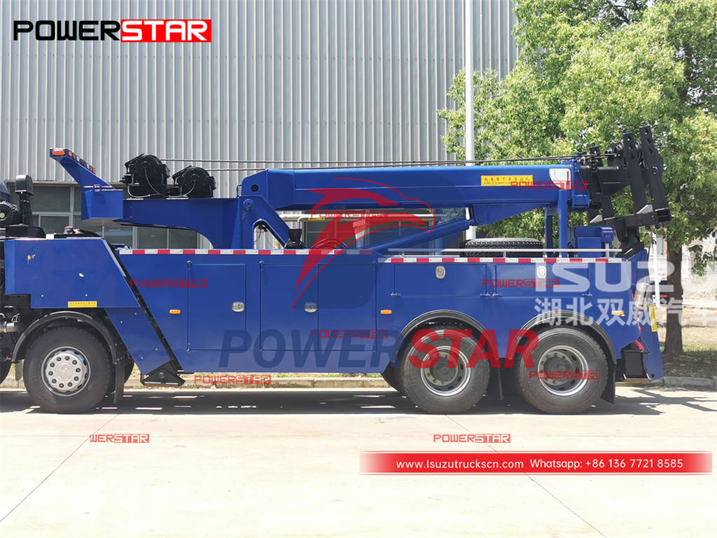 Factory outlet ISUZU GIGA 12 wheeler 380HP breakdown tow truck