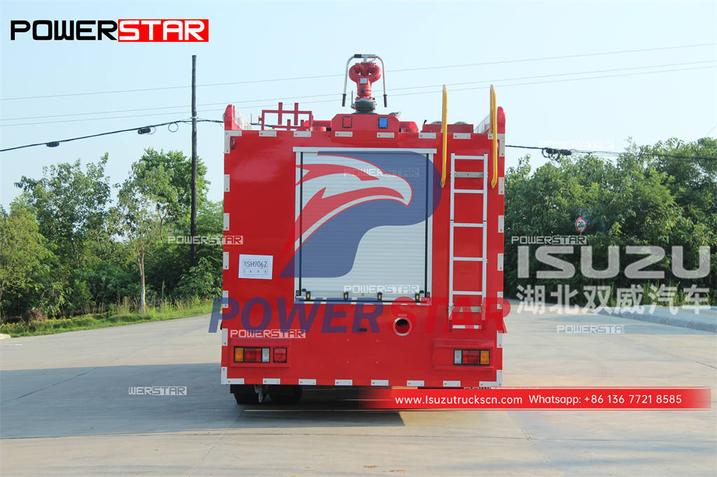 Cheap price ISUZU GIGA 4Ã—2 fire engine for sale