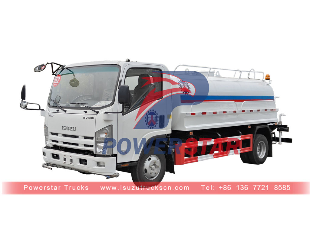 ISUZU 4Ã—2 7CBM water sprinkler truck on sale