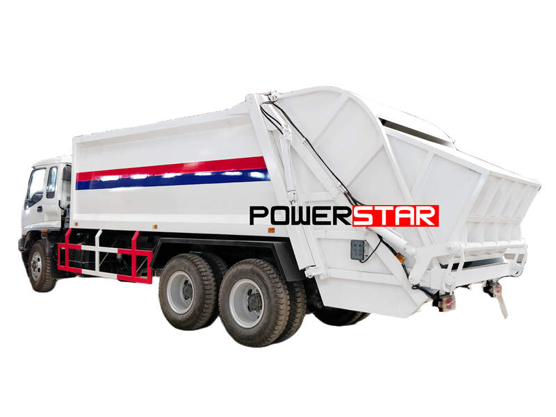 Isuzu FVZ garbage compactor truck