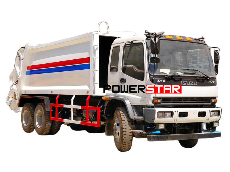 Isuzu FVZ garbage compactor truck