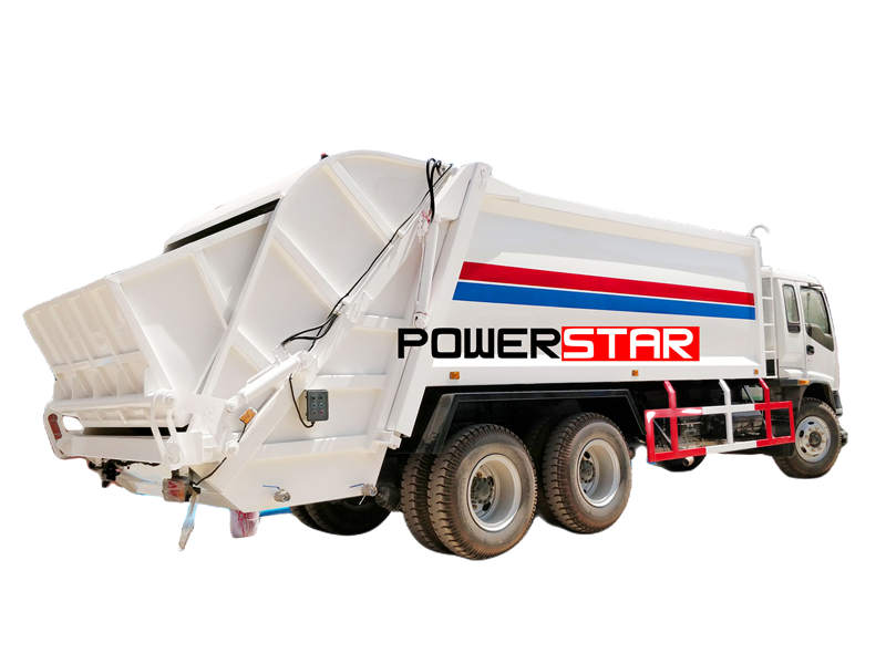 Isuzu FVZ garbage compactor truck