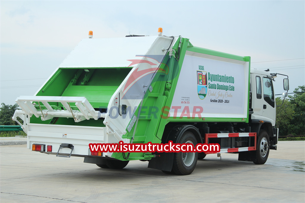 ISUZU FTR 16cbm refuse compactor truck para sa pagbebenta