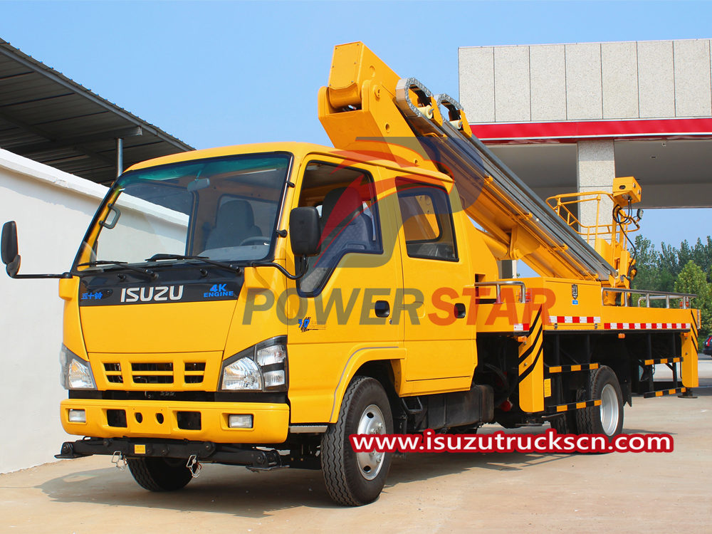 Isuzu man lifter truck