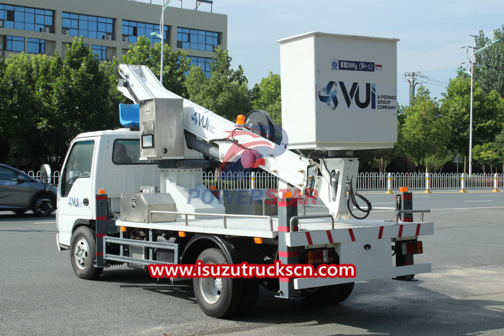 New & used Isuzu chassis Telescopic Boom Bucket Truck