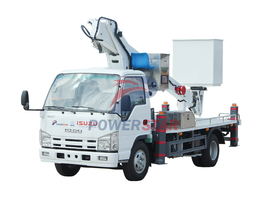 Telescopic Bucket Trucks Isuzu