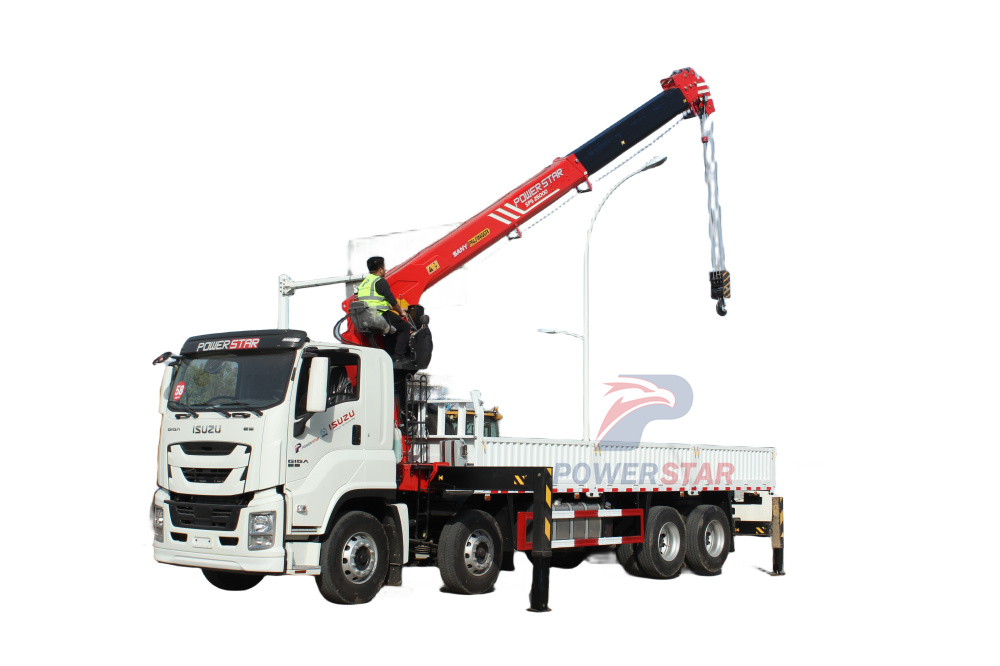 Philippines HMDJV Isuzu Giga Boom Truck Cranes