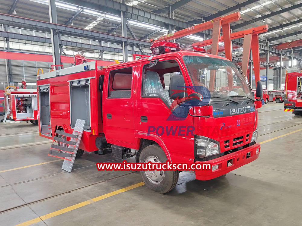 Isuzu fire tender