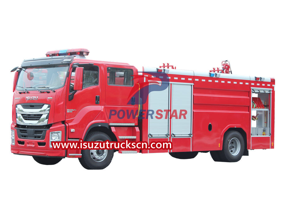 Isuzu fire engine