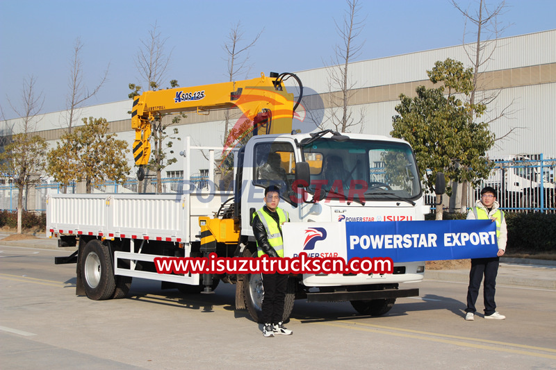 ISUZU crane truck NPR