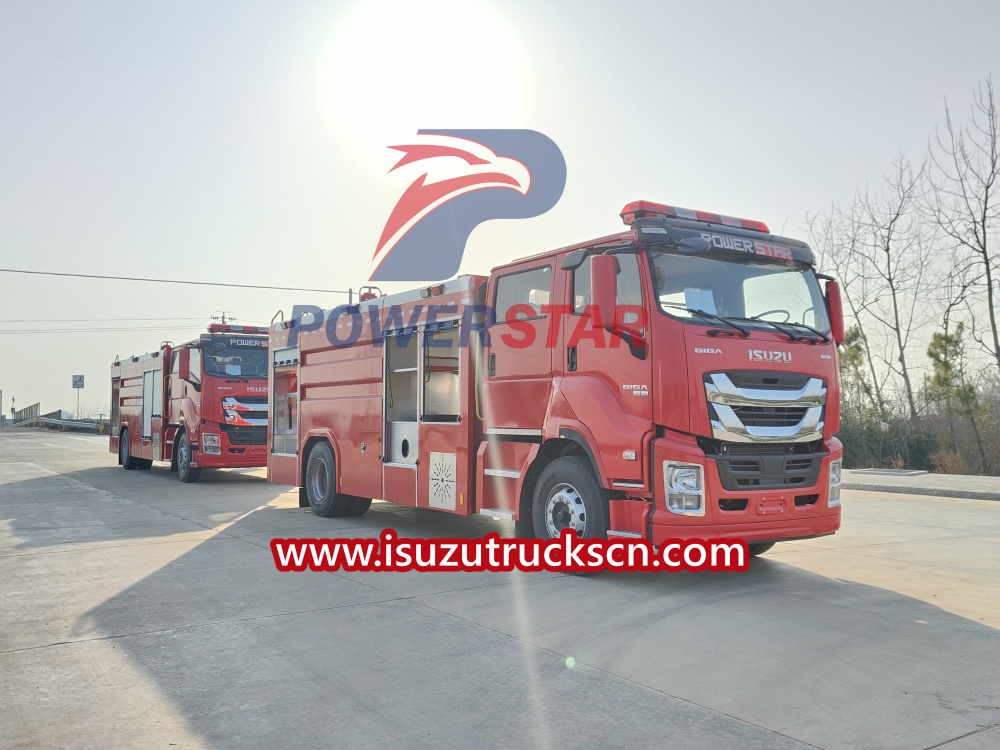 issuzu giga fire vehicle