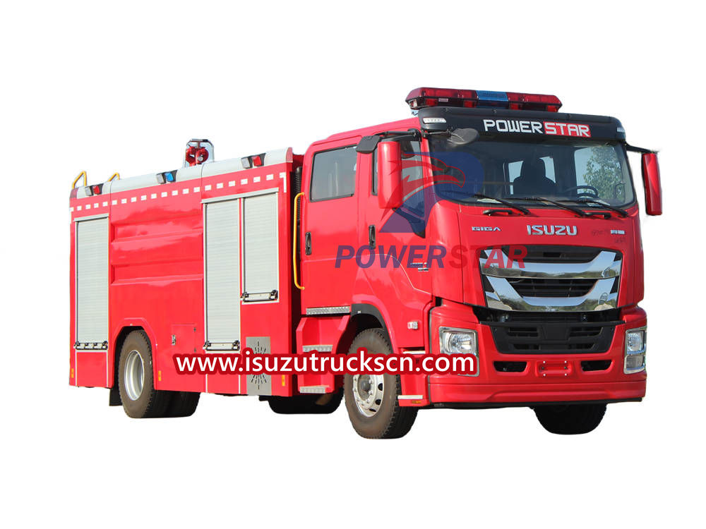 Isuzu fire truck