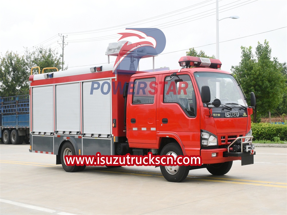 isuzu fire trucks