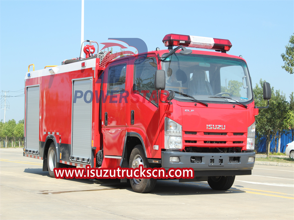 isuzu fire truck