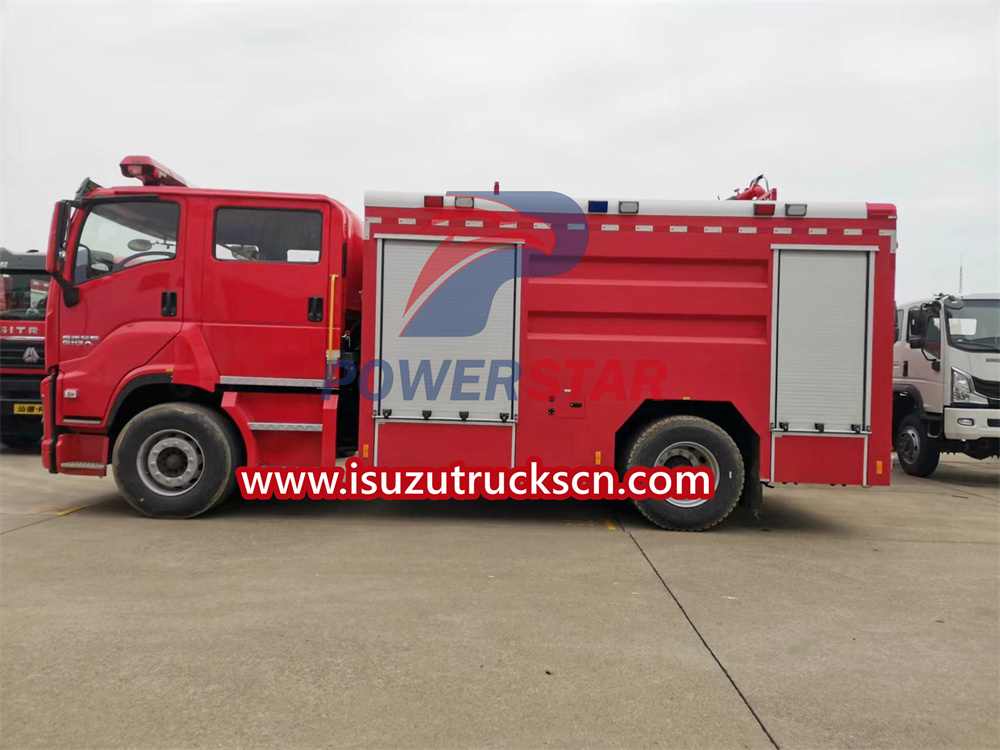 isuzu fire truck