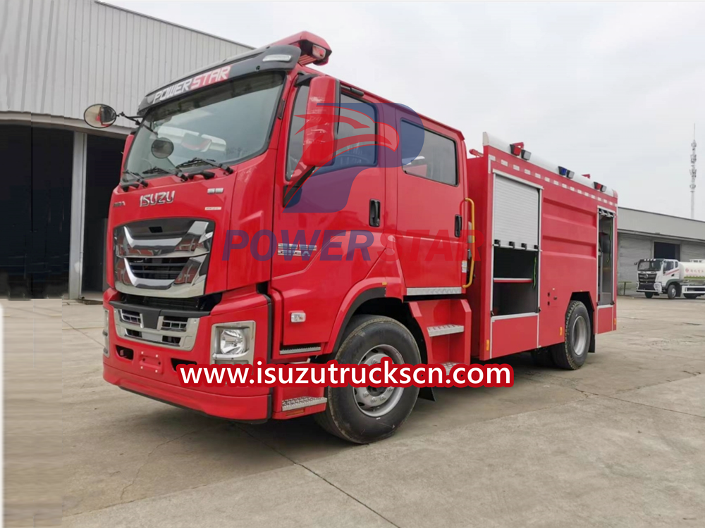 isuzu fire truck