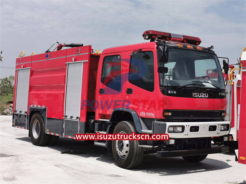 isuzu FVR fire truck