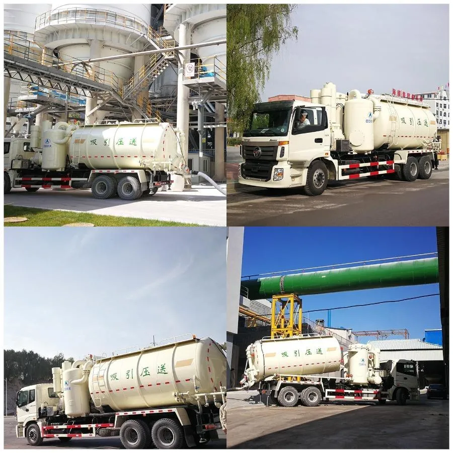 Isuzu GIGA High Pressure Slurry Sand Vacuum Tanker Trucks