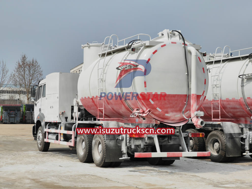 Isuzu GIGA Sand sucker industrial vacuum truck