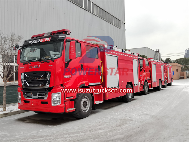 Isuzu rescue fire engine