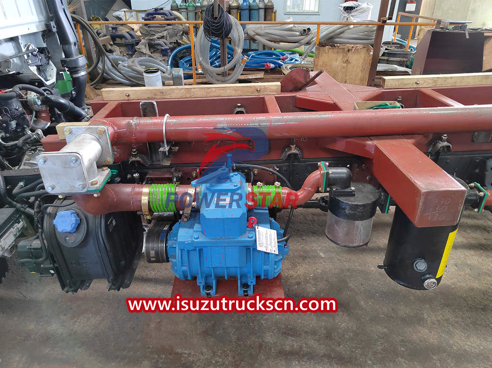 Isuzu Sewage suction truck